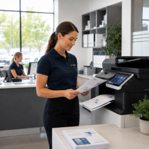 Business printing solutions and printer support