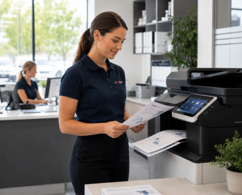 Business printing solutions and printer support
