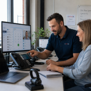 Business VoIP and unified communications telephony support